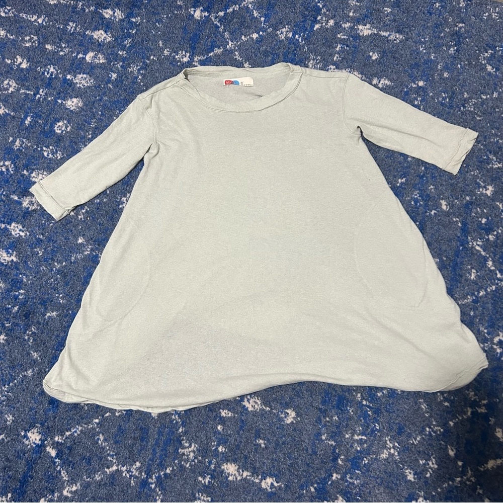 Free People Beach Light Green Lightweight Dress with Pockets